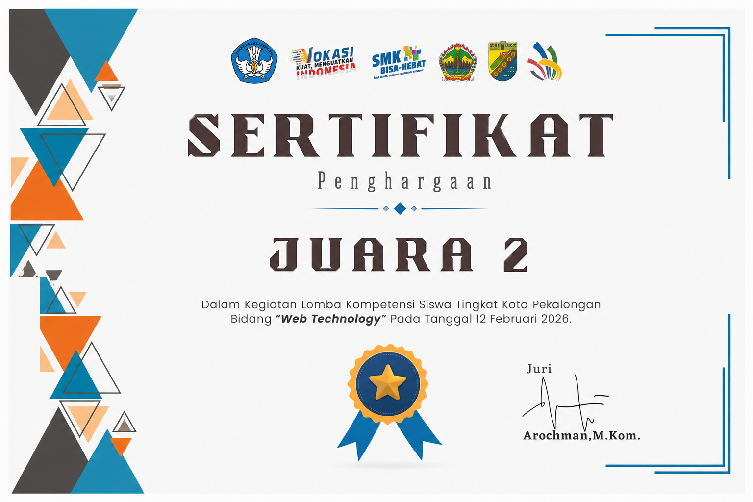 LKS Certificate